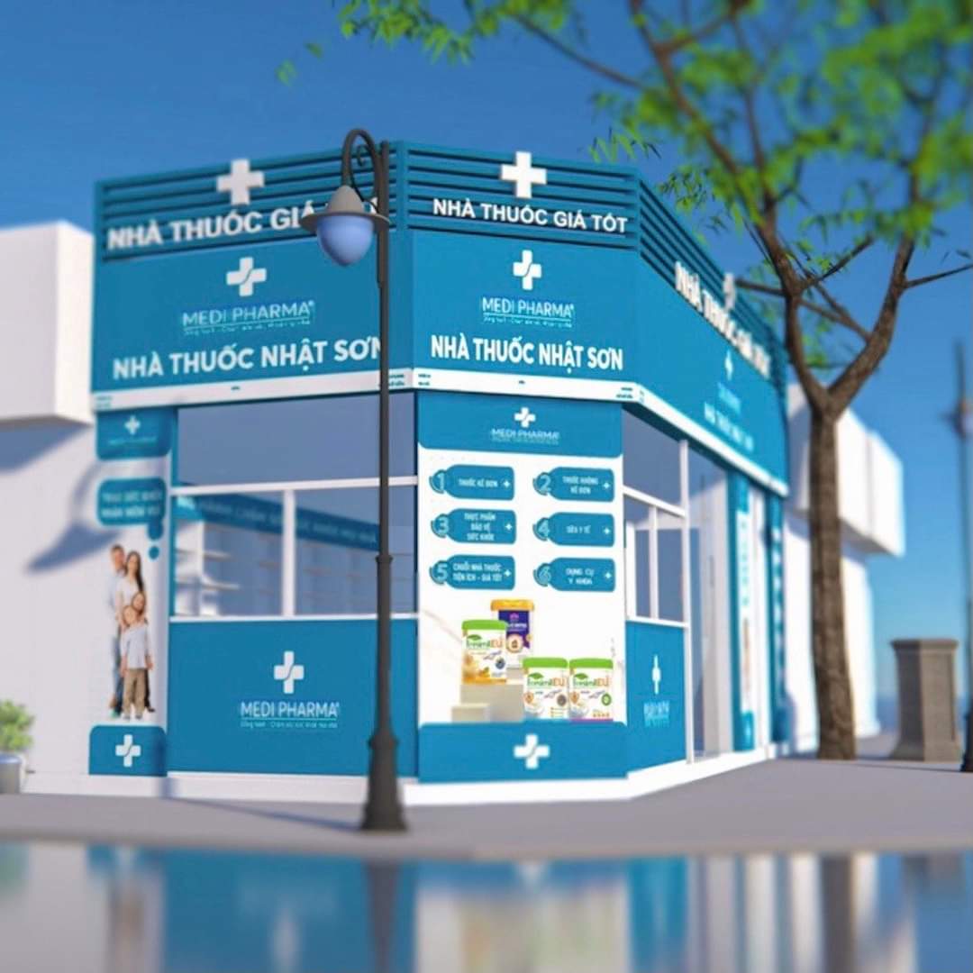 Mẫu bảng hiệu Nhà Thuốc Tây Giá tốt